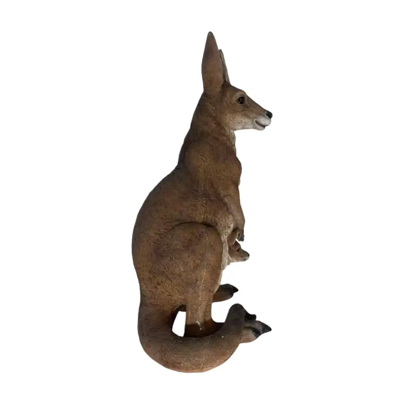 22" Mother Kangaroo with Joey Statue by HouseOfZazla