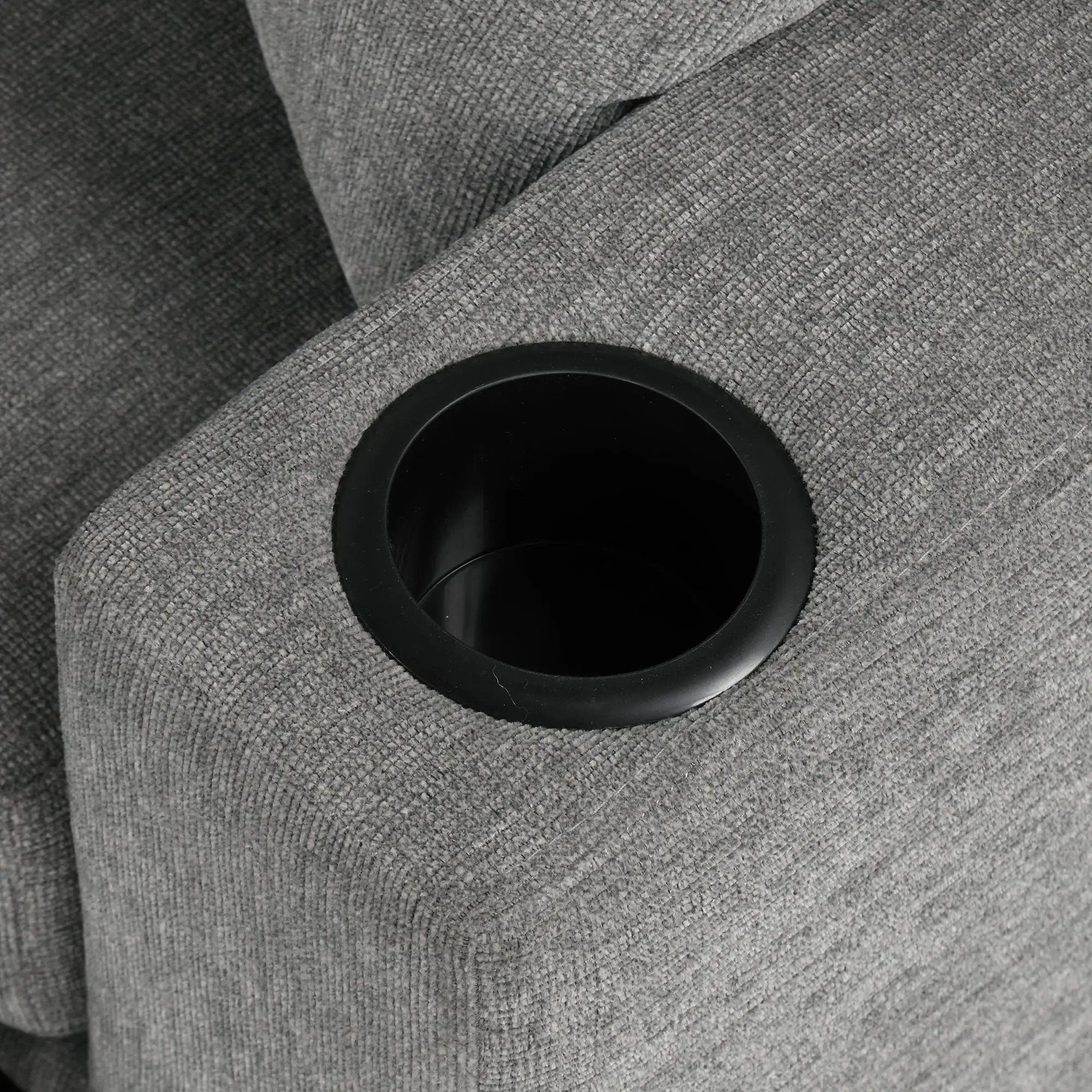 Single Pull Out Sofa Bed With USB Ports And Cup Holders