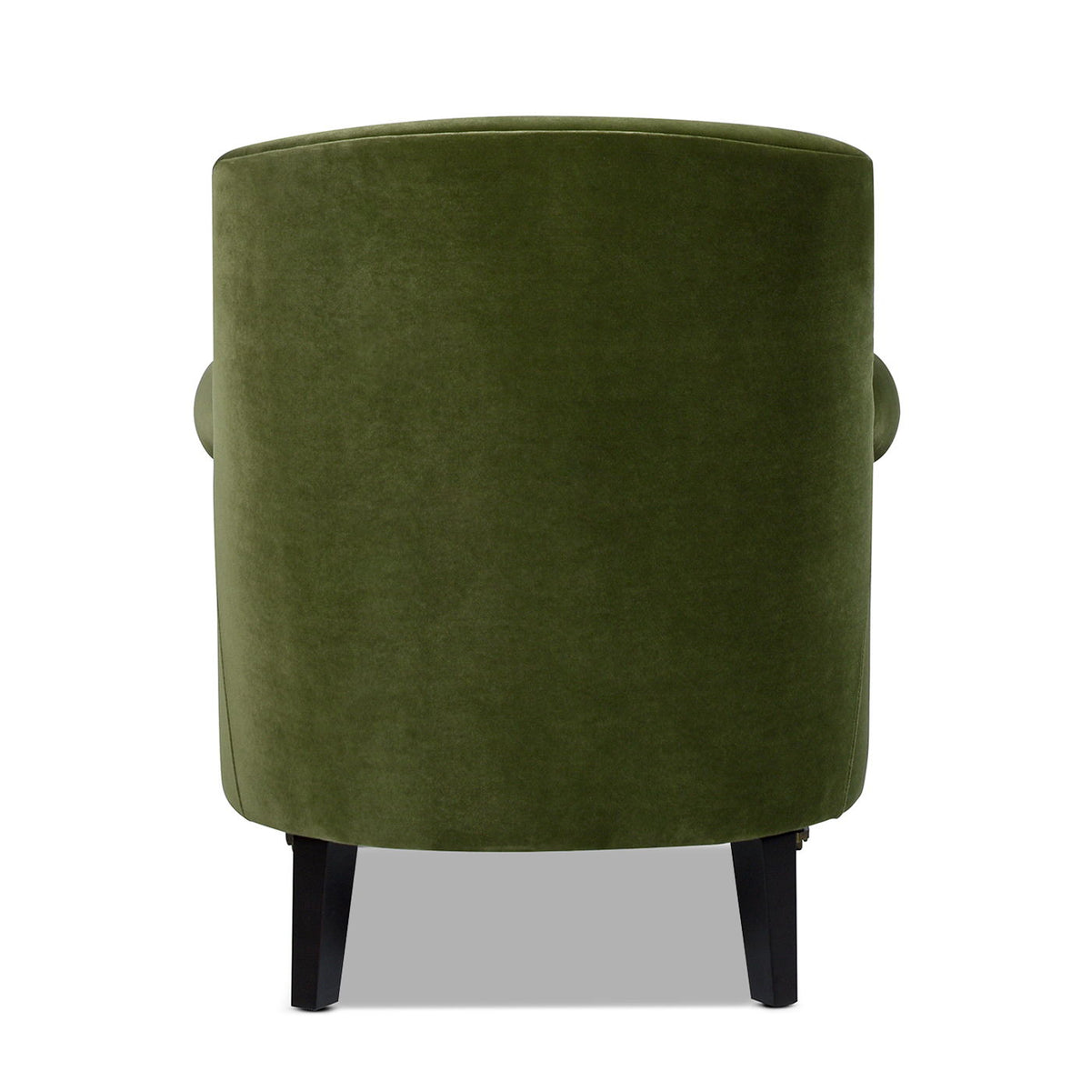 Pleated Sock Arm Accent Armchair with Supportive Seating - Green, photo 4 of 7