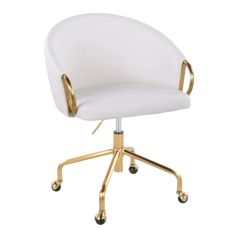 Claire - Stylish Design Contemporary / Glam Task Chair by Unique Piece Furniture