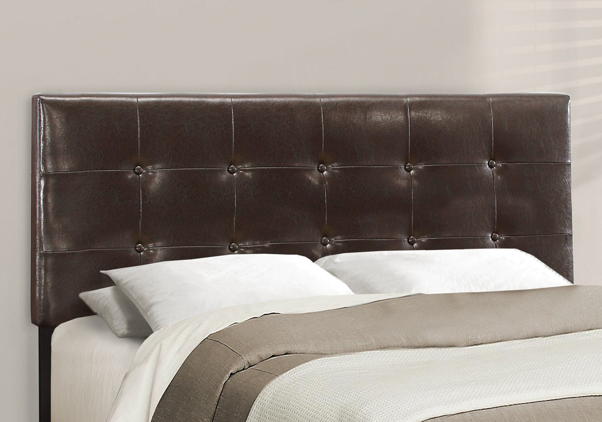Transitional Upholstered Bed Frame with Tufted Fabric - Multiple Colors, photo 39 of 40