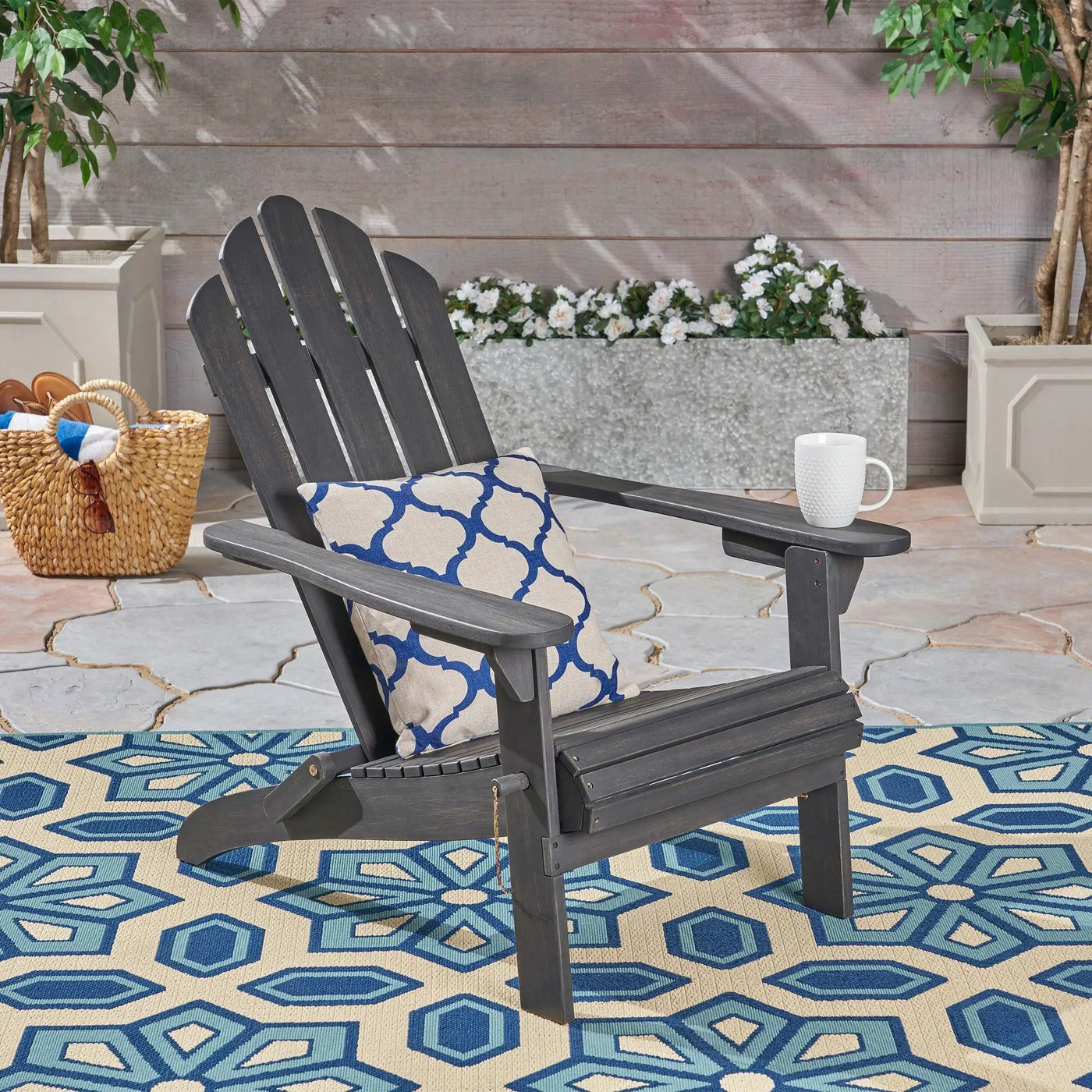 Hollywood Foldable Adirondack Chair by HouseOfZazla