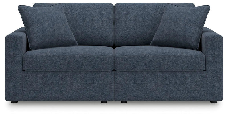 Modmax - 2-Piece Sectional Loveseat - Fabric - Ink by Unique Piece Furniture