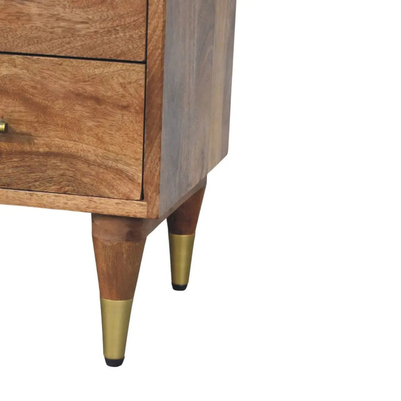 Solid Wood Valenza Nightstand by HouseOfZazla