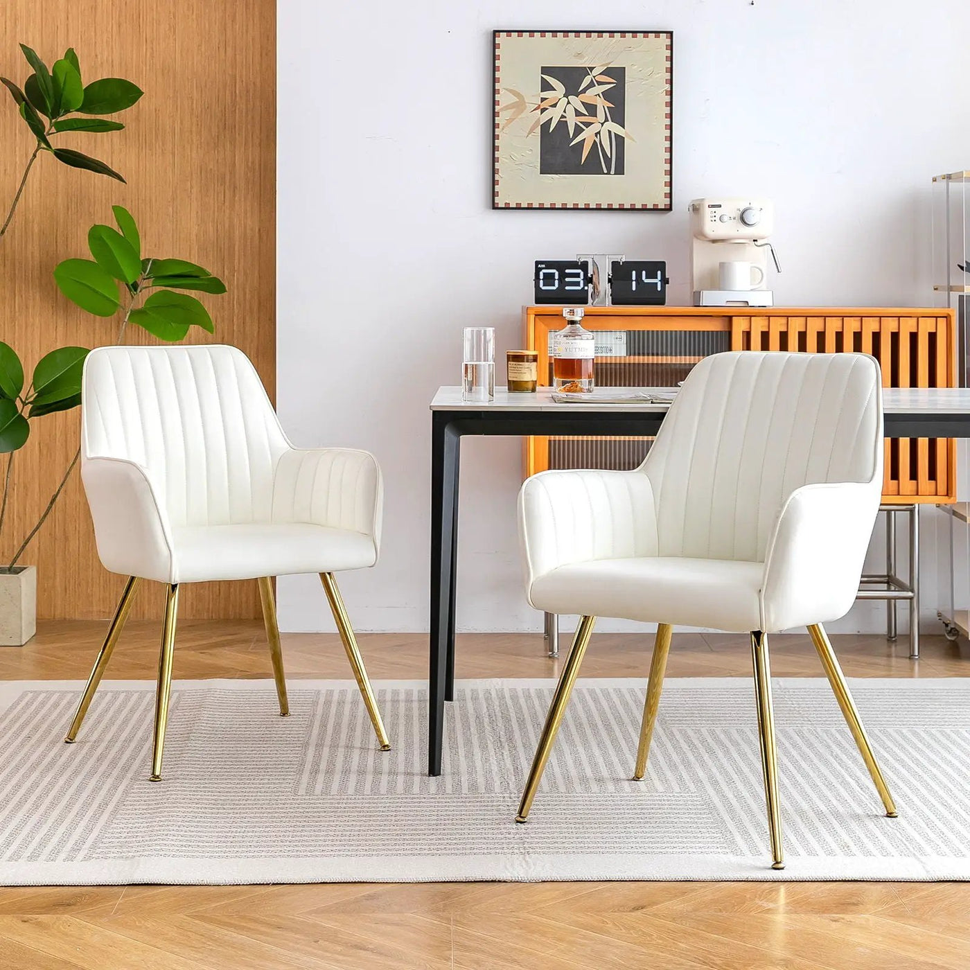 Modern Mid Back Dining Chairs by HouseOfZazla