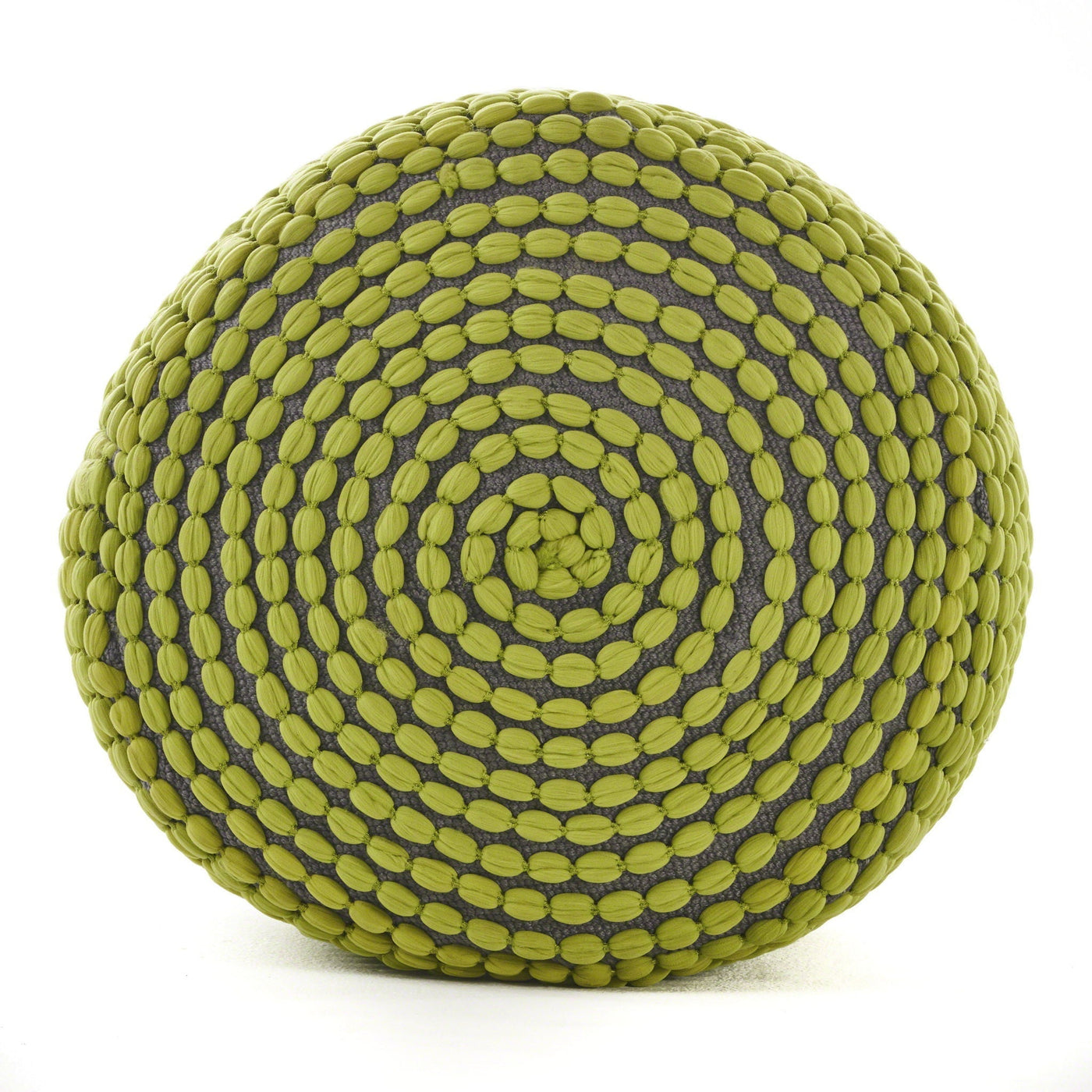 River Handcrafted Cylindrical Pouf in Water Resistant Fabric by HouseOfZazla