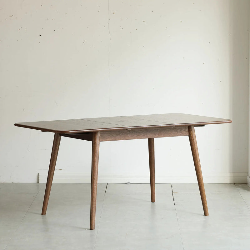 Round Corner Diagonal Leg Telescopic Table For 6 - 8 People To Meet Dining Table by Unique Piece Furniture