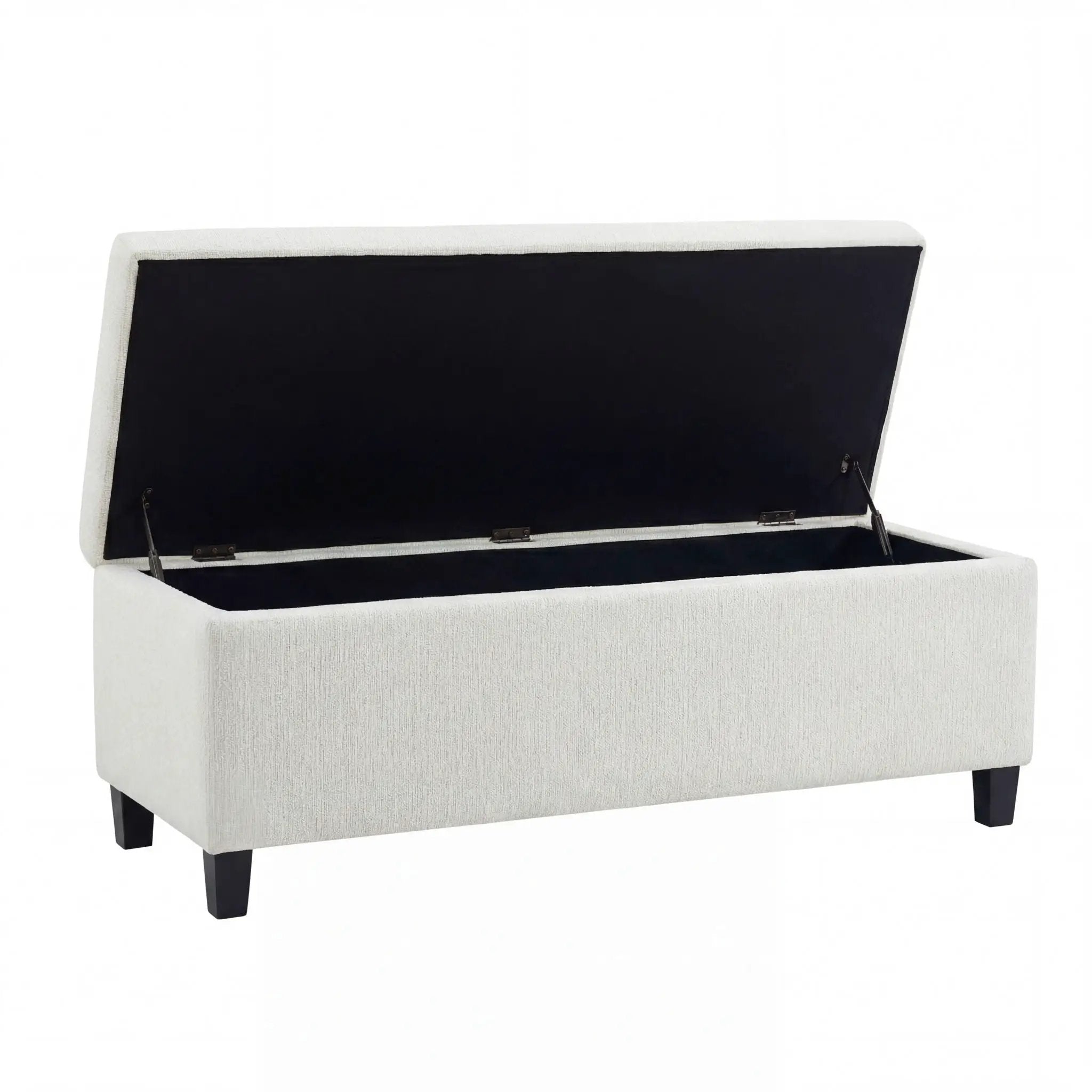 Upholstered Storage Ottoman Bench by HouseOfZazla