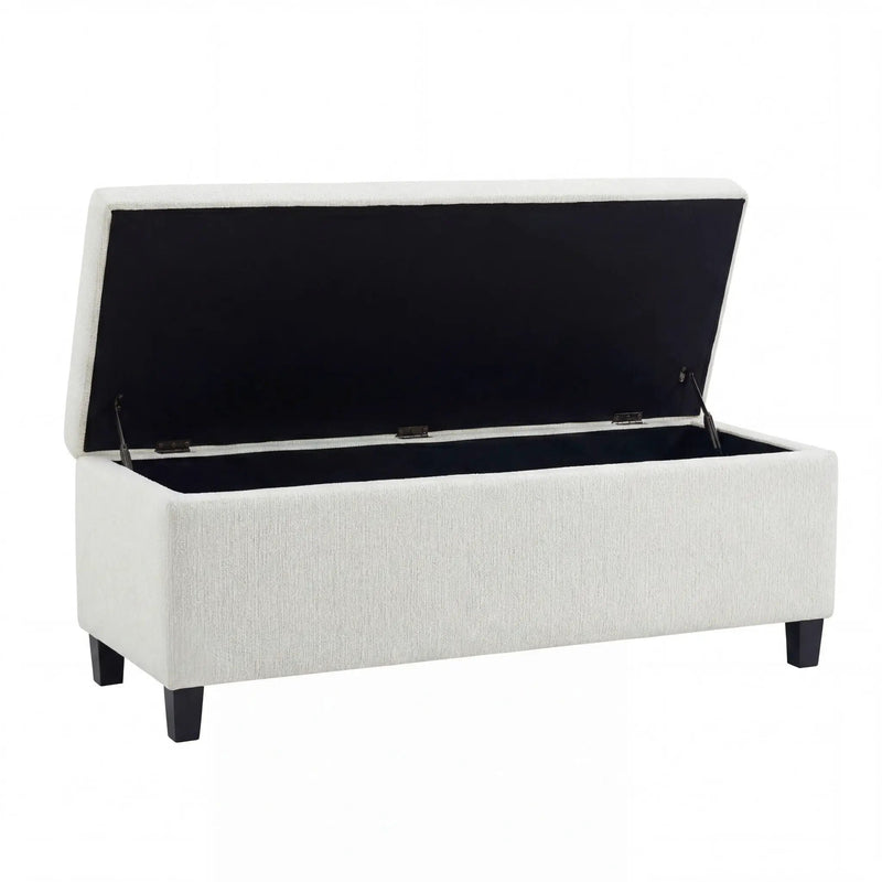 Upholstered Storage Ottoman Bench by HouseOfZazla
