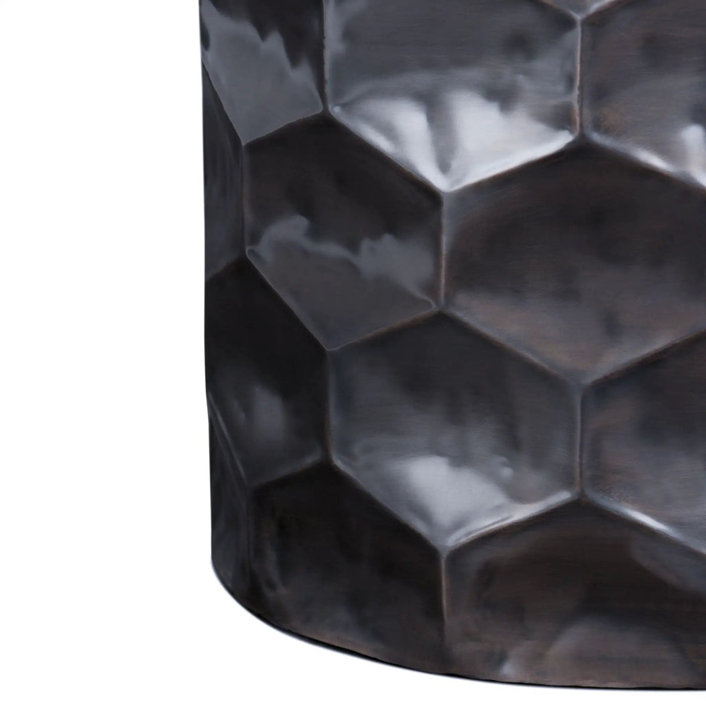 Whitney - Handcrafted Metal Storage Table by HouseOfZazla