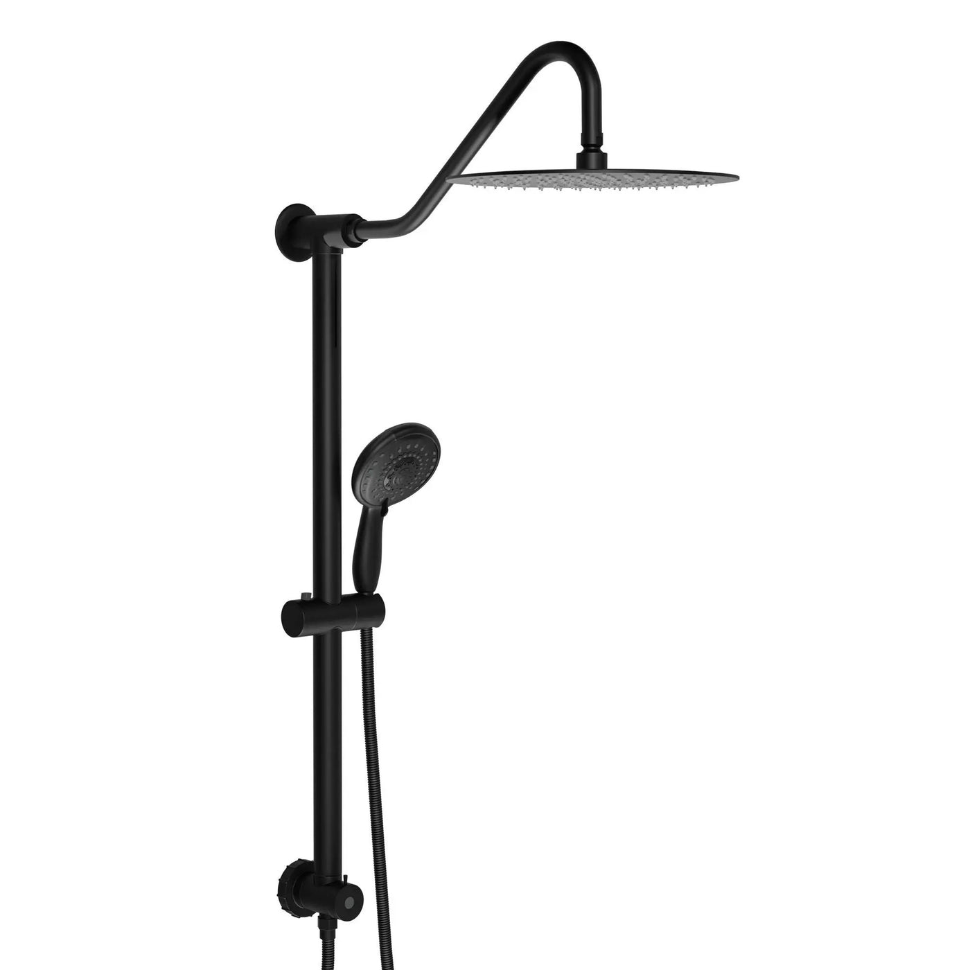Shower System With 5 Function Rain Hand Shower And Slide Bar Combo by HouseOfZazla