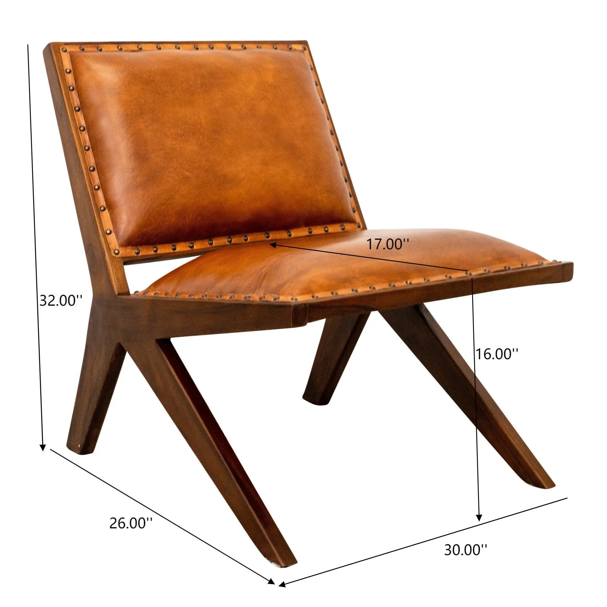 Colin - Lounge Chair - Brown / Tan by Unique Piece Furniture