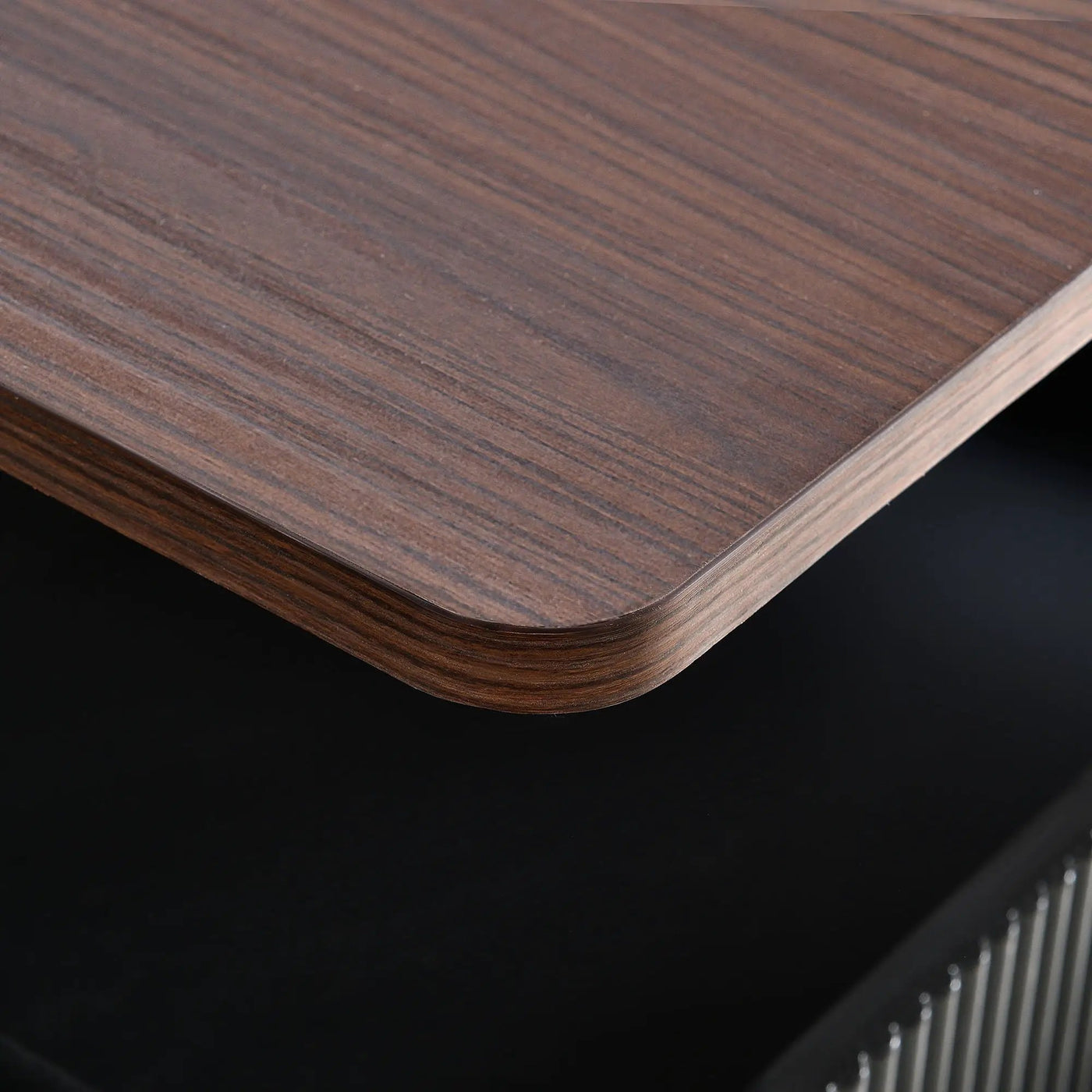 Adjustable End Table With Wheels, 360°Rotating Top And Storage Space by HouseOfZazla