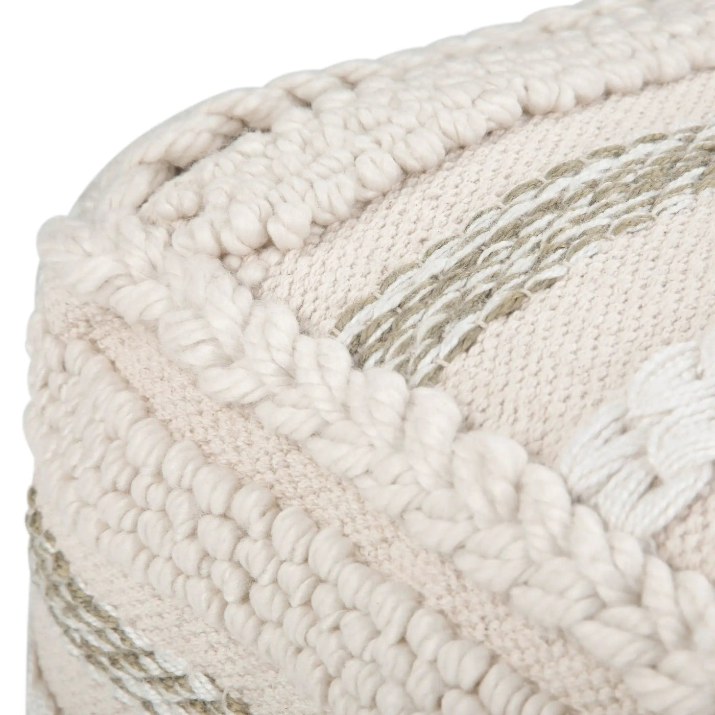 Sommer - Handcrafted Square Pouf by HouseOfZazla