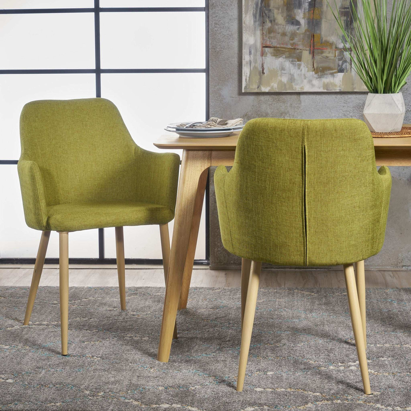 Elegant Dining Chair With Contoured Support by HouseOfZazla