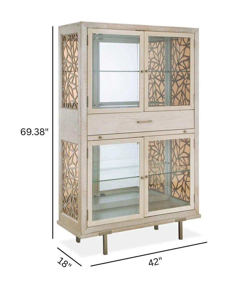 Lenox - Display Cabinet - Warm Silver, photo 5 of 7
