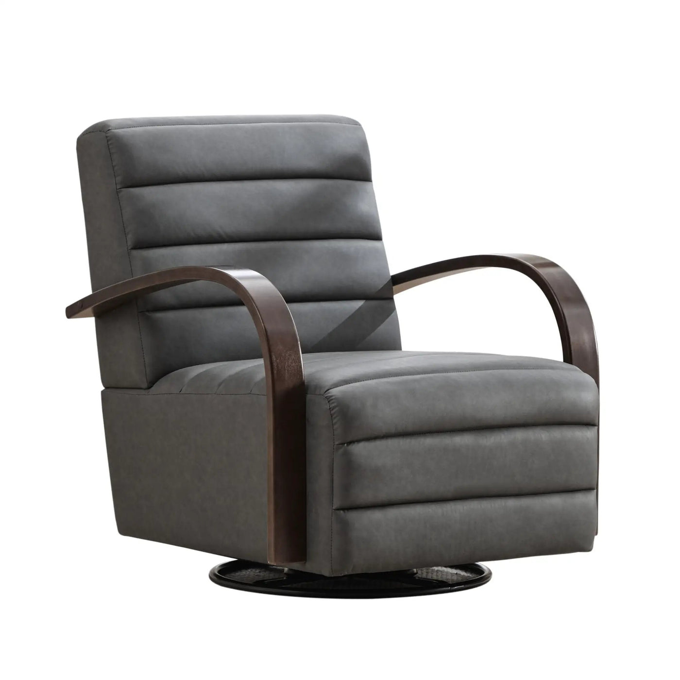 360° Swivel Accent Chair With Armrests, Comfy Lounge by HouseOfZazla