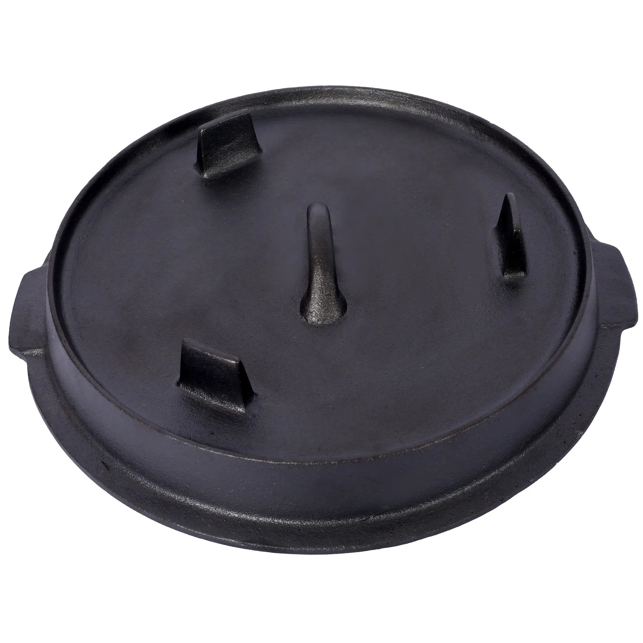 Pre-Seasoned Cast Iron Dutch Oven With Skillet Lid by HouseOfZazla