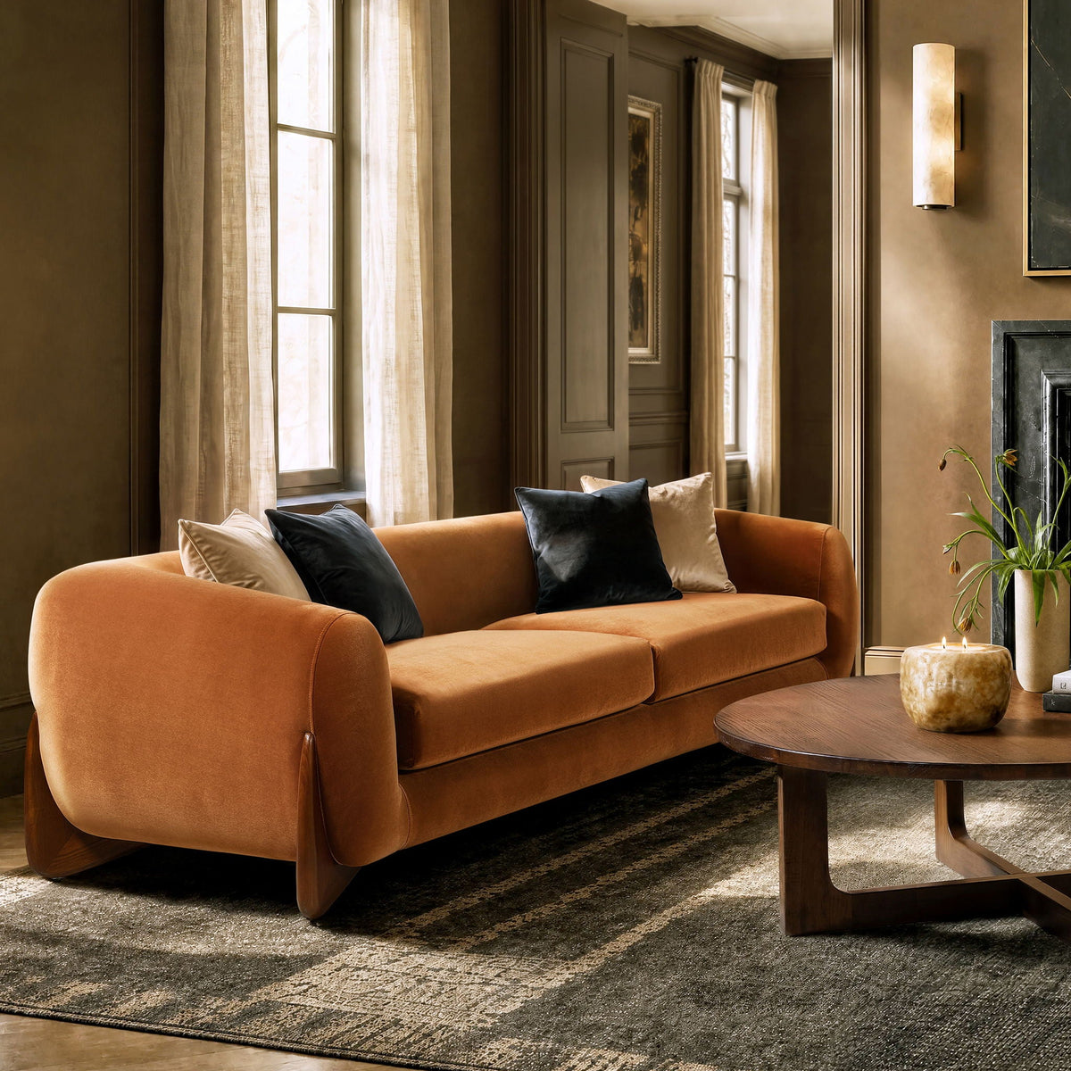 Alpine - Luxurious Upholstery Sherpa Sofa, photo 24 of 28