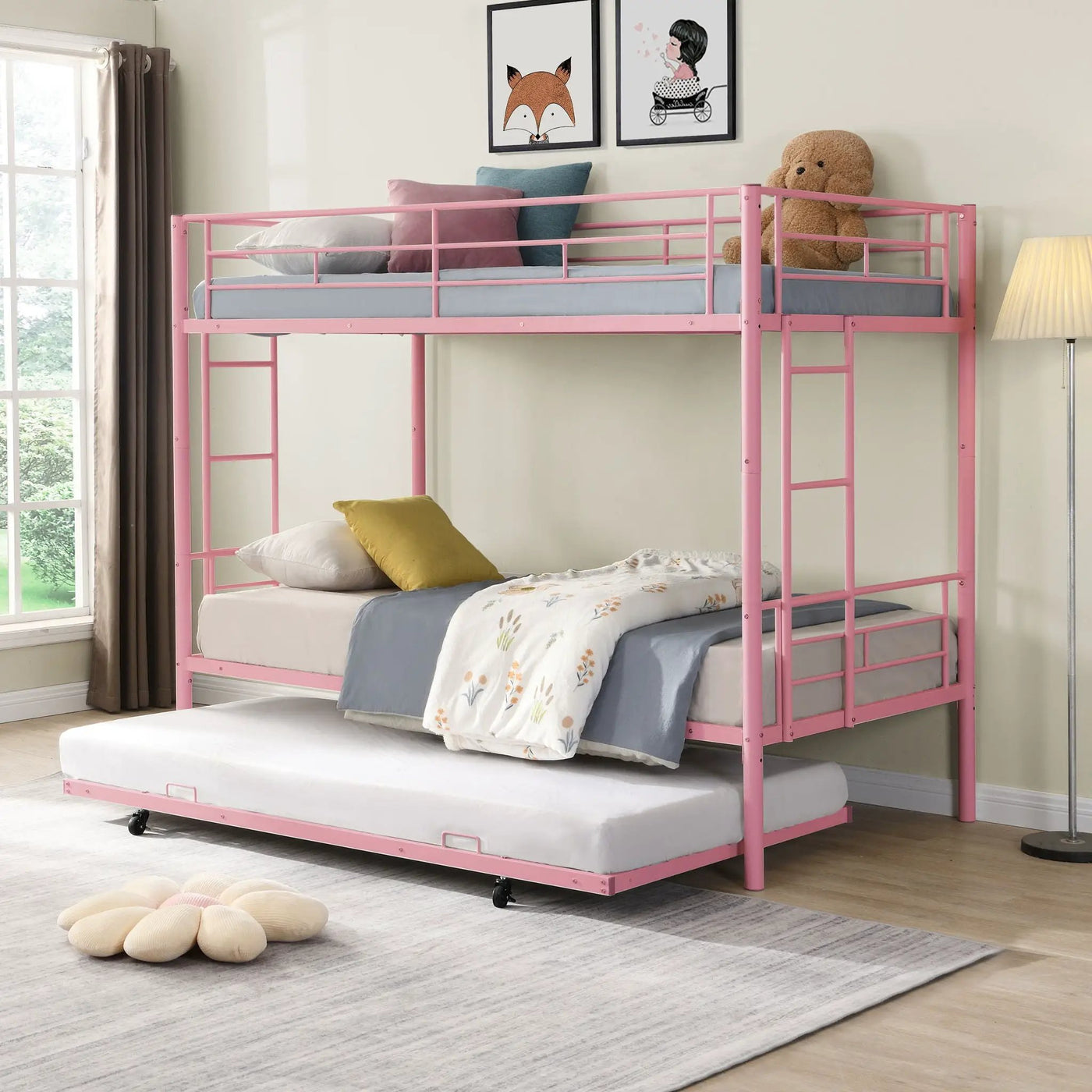 Bunk Bed With Trundle by HouseOfZazla