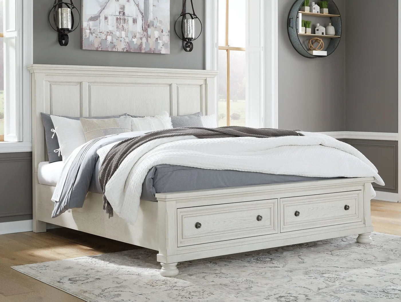 Robbinsdale - Panel Storage Bed by Unique Piece Furniture