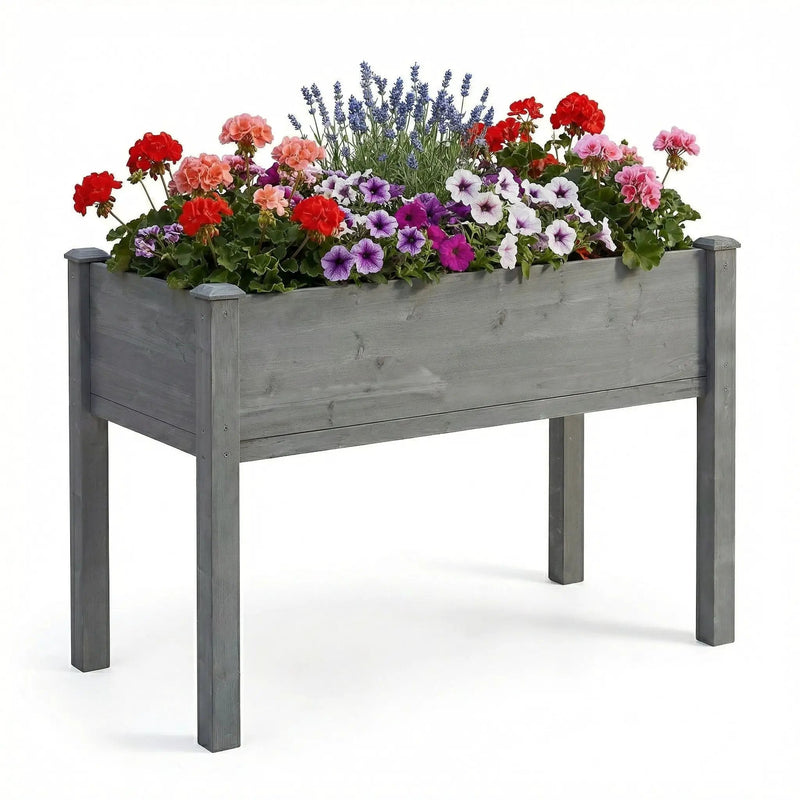Elevated Raised Garden Bed For Outdoor by Unique Piece Furniture
