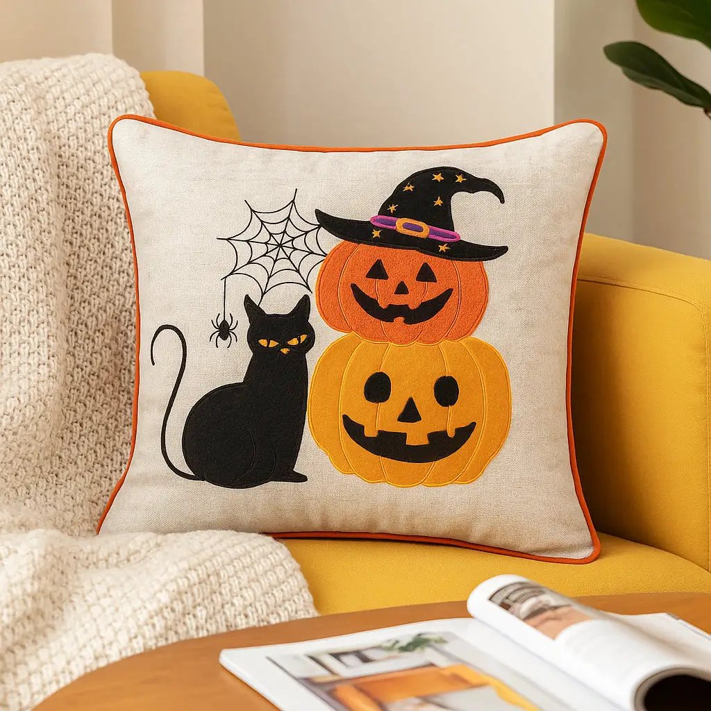 Halloween Decorative Pillow by HouseOfZazla