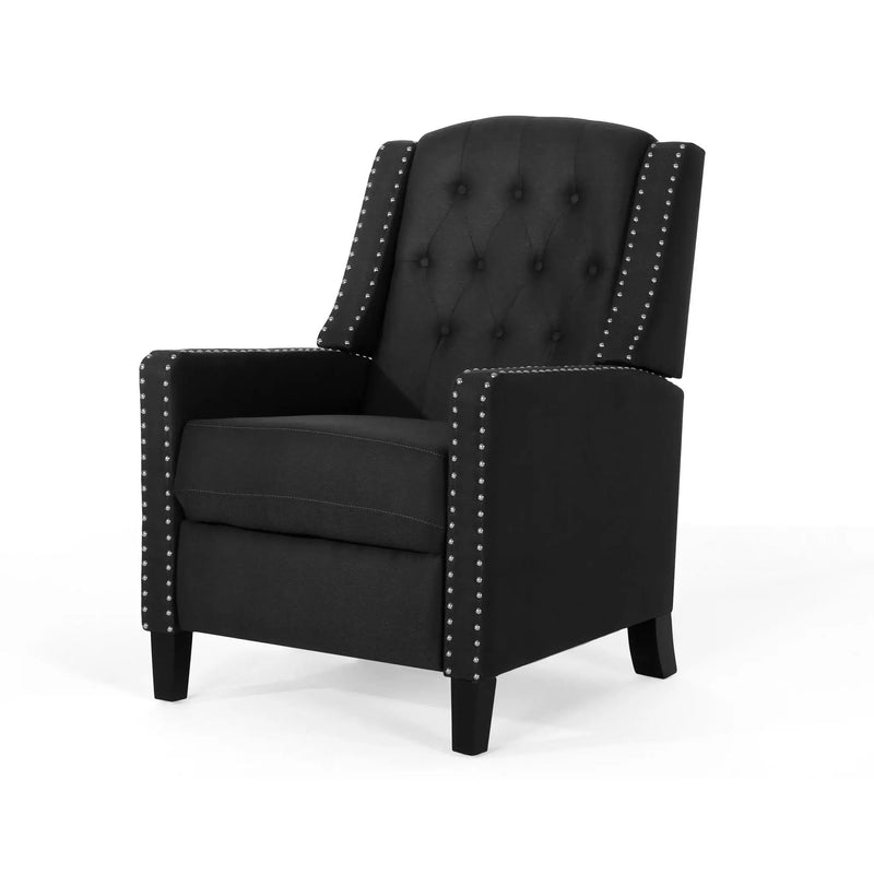 Classic Fabric Push Back Chair by Unique Piece Furniture