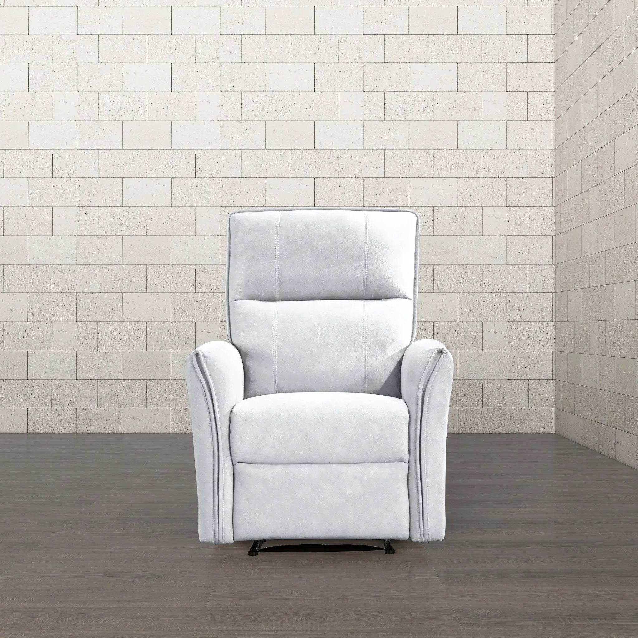 Asheville - Suede Recliner Chair by HouseOfZazla