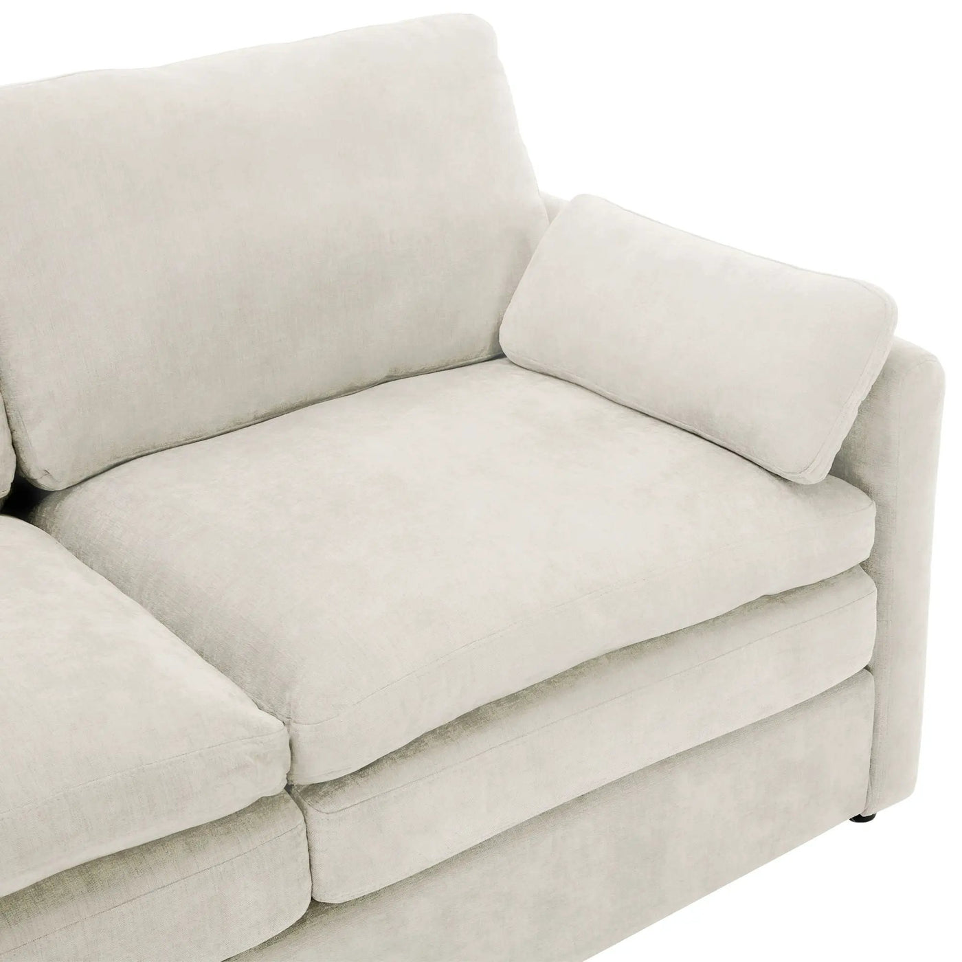 Cozy Upholstered Cushion Armchair For Living Room by HouseOfZazla