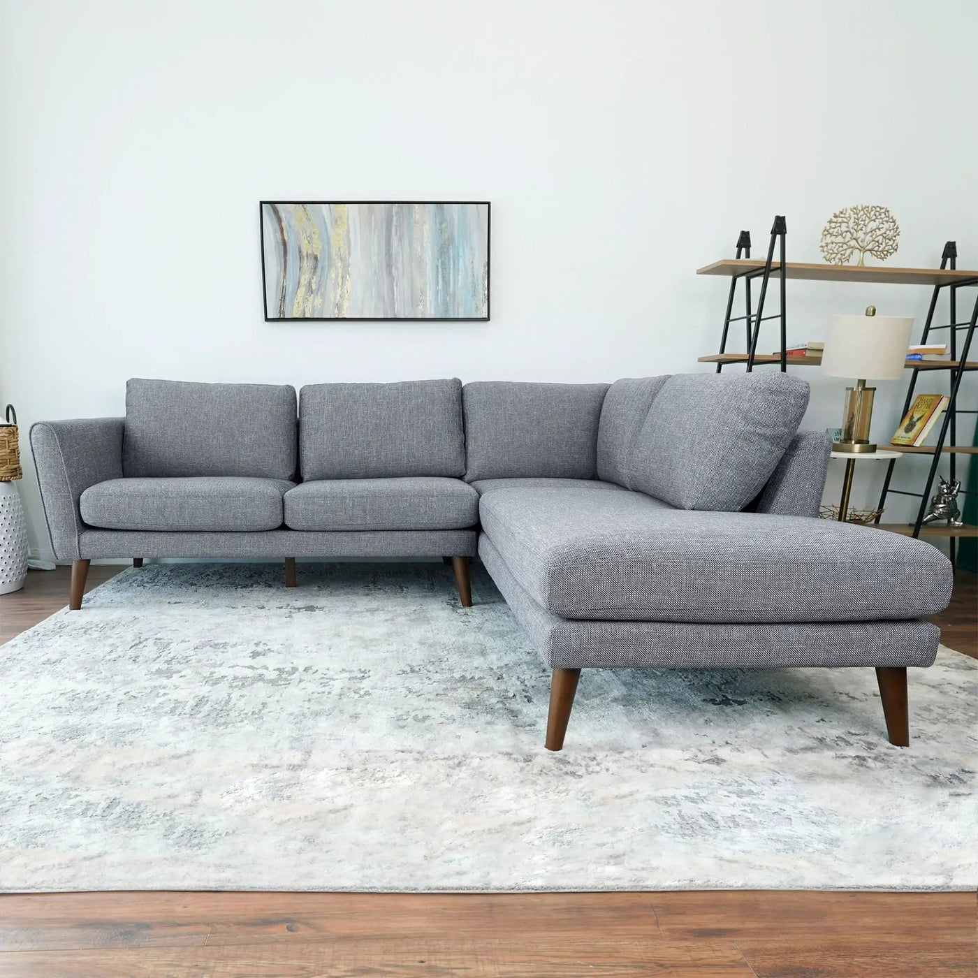 Benson - Sectional Sofa With Chaise by HouseOfZazla