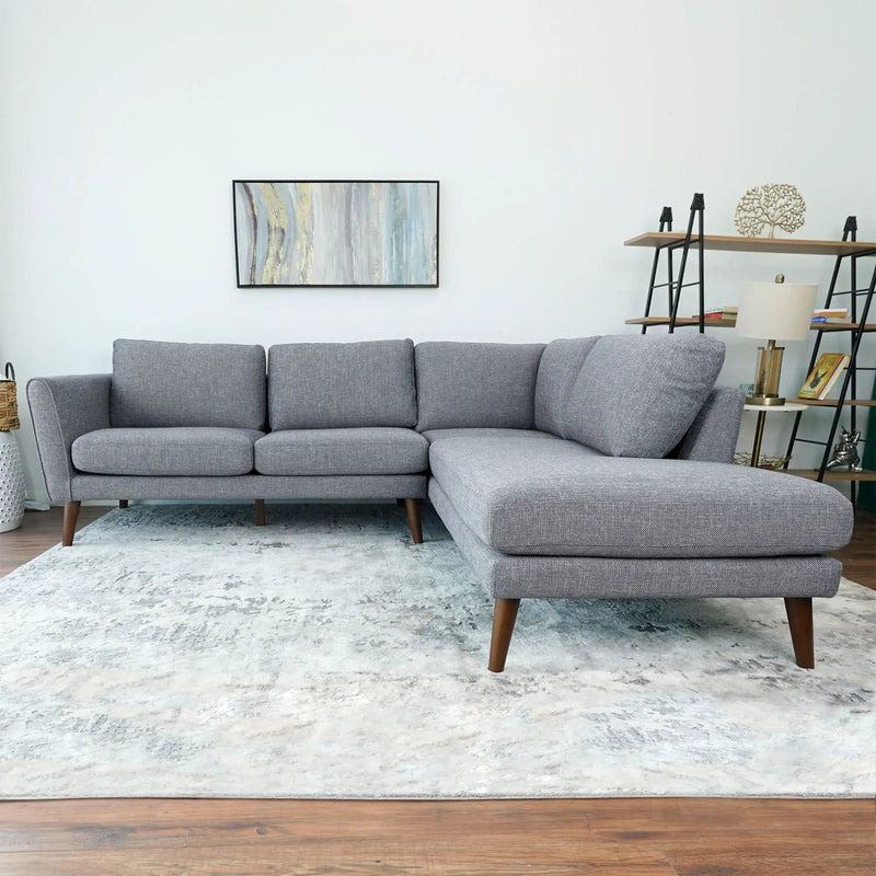Benson - Sectional Sofa With Chaise by HouseOfZazla