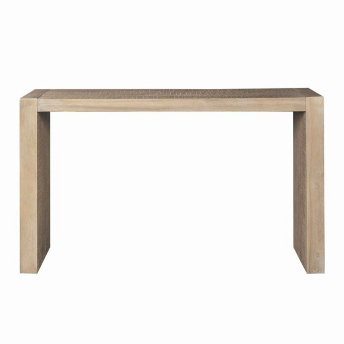 Modern Design Console Table with Solid Wood Construction - Light or Dark Brown, photo 3 of 30