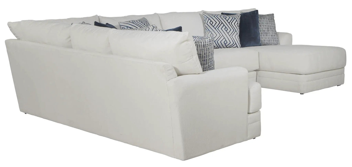 Polaris - Sectional With Comfort Coil Seating And Accent Pillows Included by Unique Piece Furniture