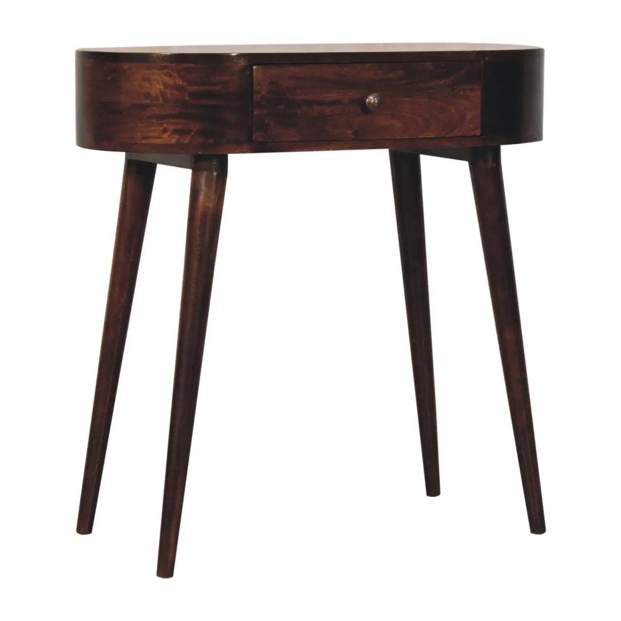 Rounded Wood Table by Unique Piece Furniture