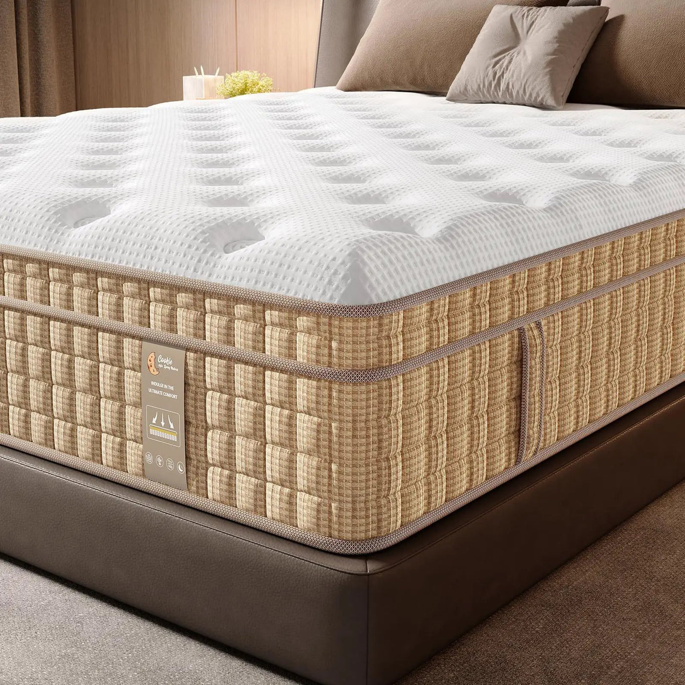 14" Hybrid Mattress With Innerspring & Gel Memory Foam by HouseOfZazla