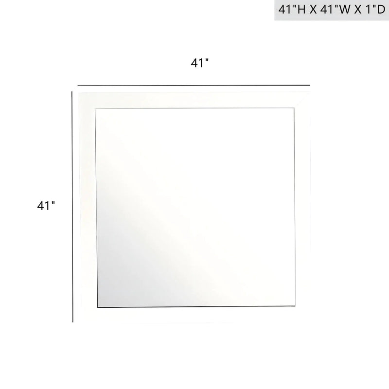 Burlington - Modern Design Transitional Wall Mirror by Unique Piece Furniture