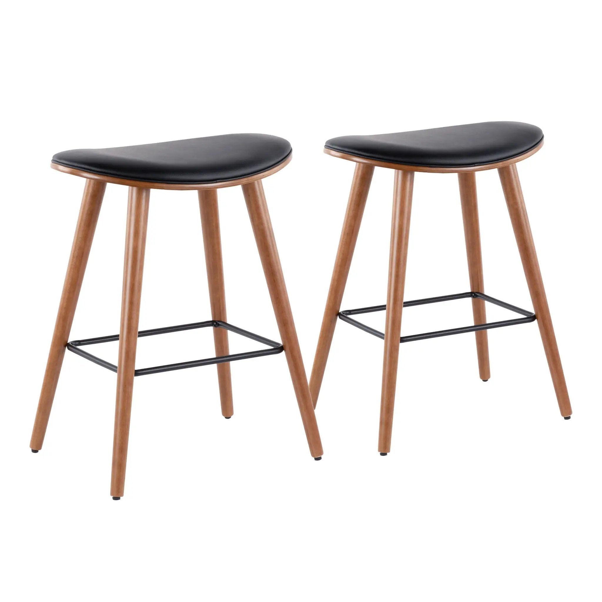 Saddle - Contemporary Counter Stool (Set of 2) by Unique Piece Furniture