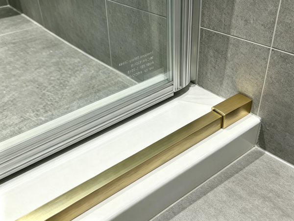 Frameless Double Sliding Shower Door, photo 2 of 10