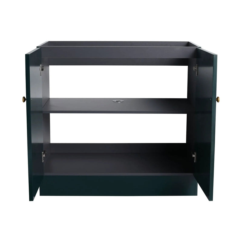 Modern Freestanding Bathroom Vanity With Soft Close Cabinet Doors