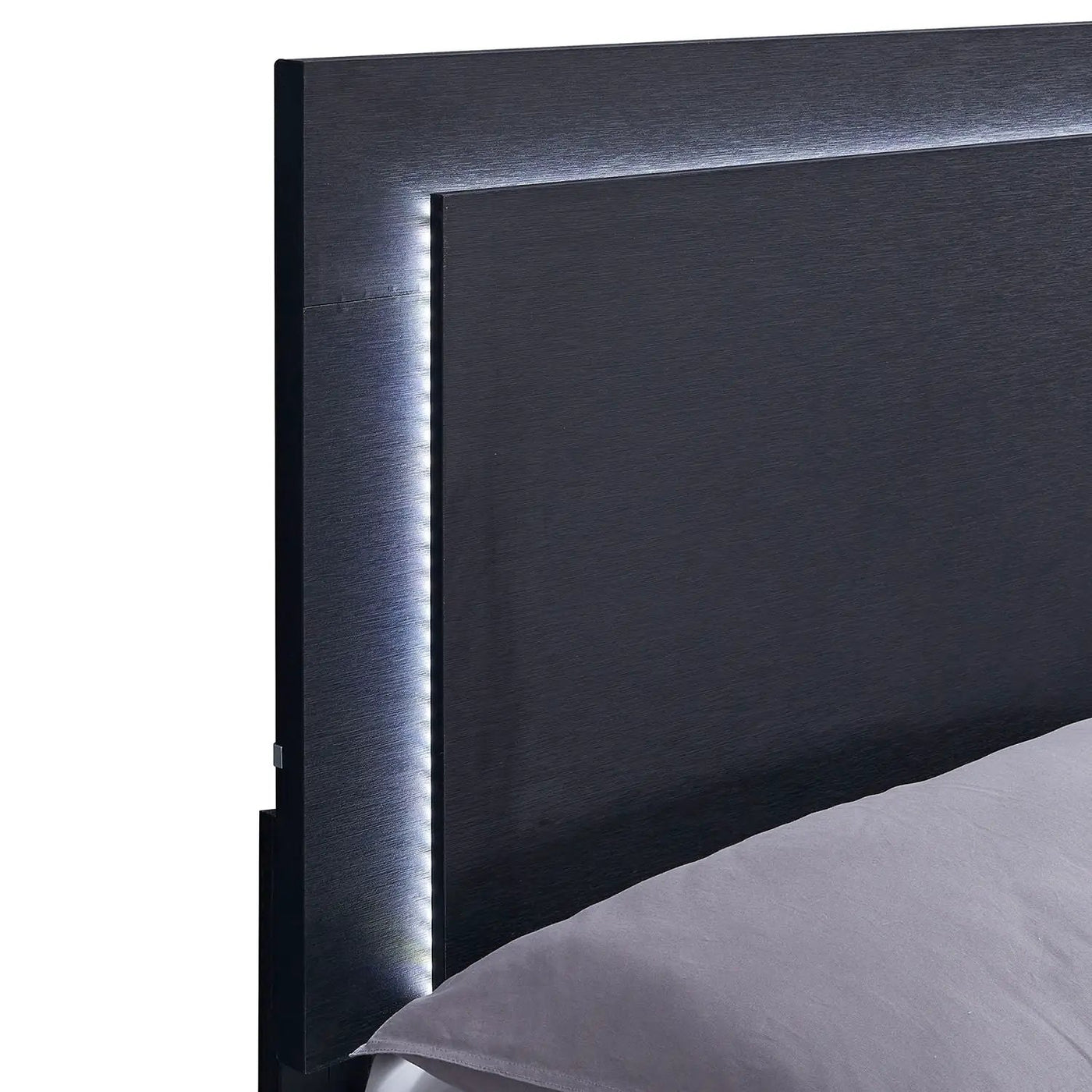 Jeremiah - LED Panel Bed With Touch Controlled Lighting by HouseOfZazla