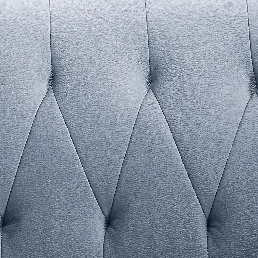 Bayram - Chair - Light Gray Velvet by Unique Piece Furniture