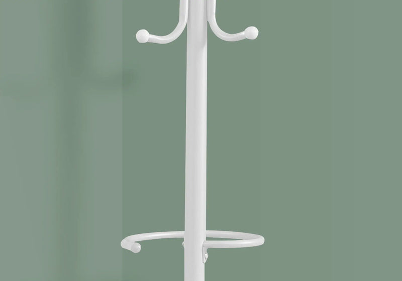 Freestanding Coat Rack with 6 Hooks and Hanging Bar by HouseOfZazla