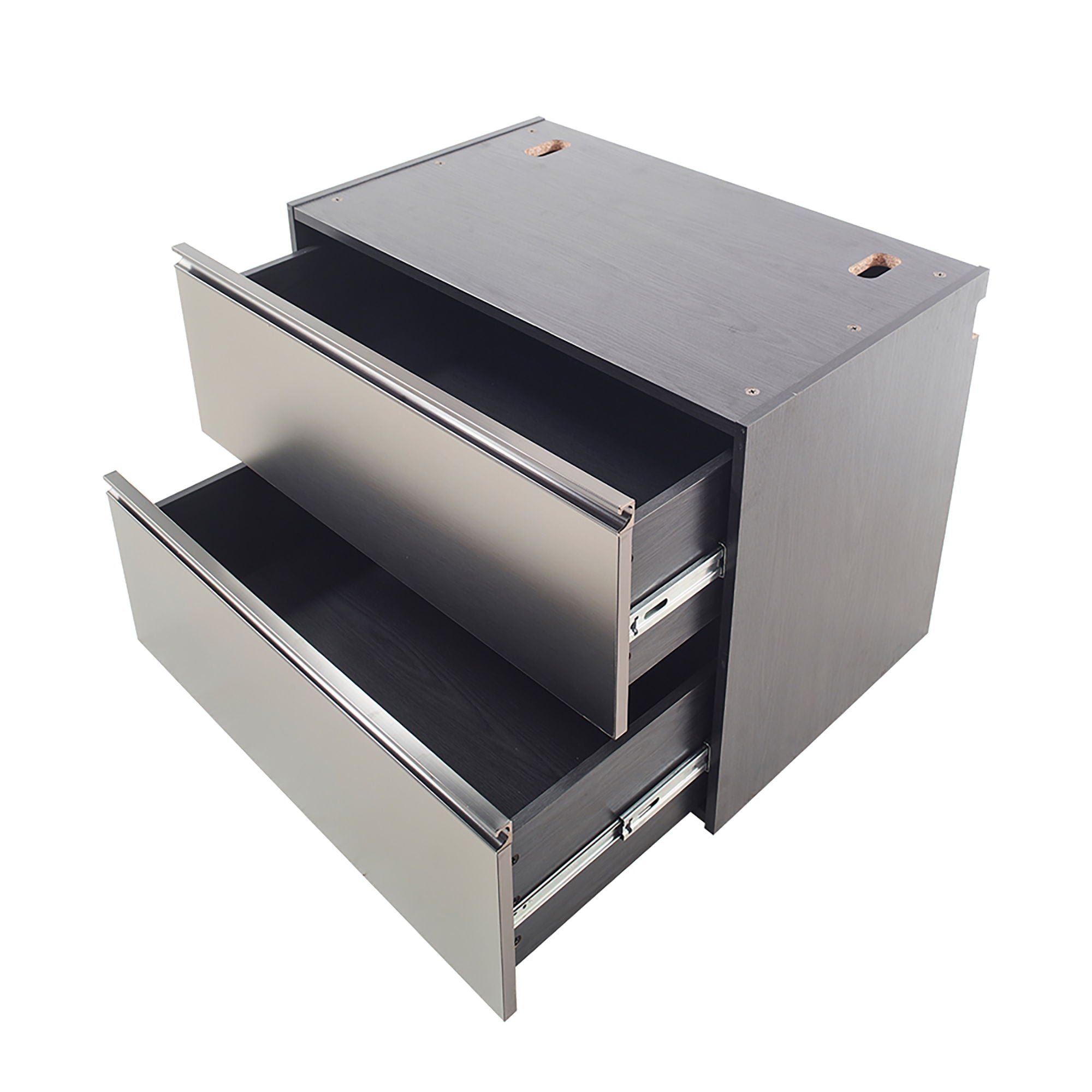 Nova Series - Drawer Wall Mounted Garage Cabinet - Dark Gray by HouseOfZazla