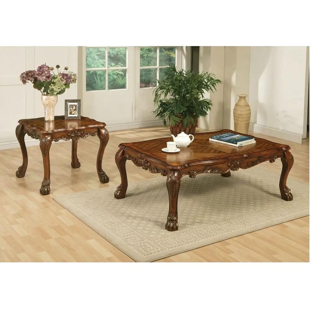 Dresden - 20" Coffee Table - Cherry Oak by Unique Piece Furniture