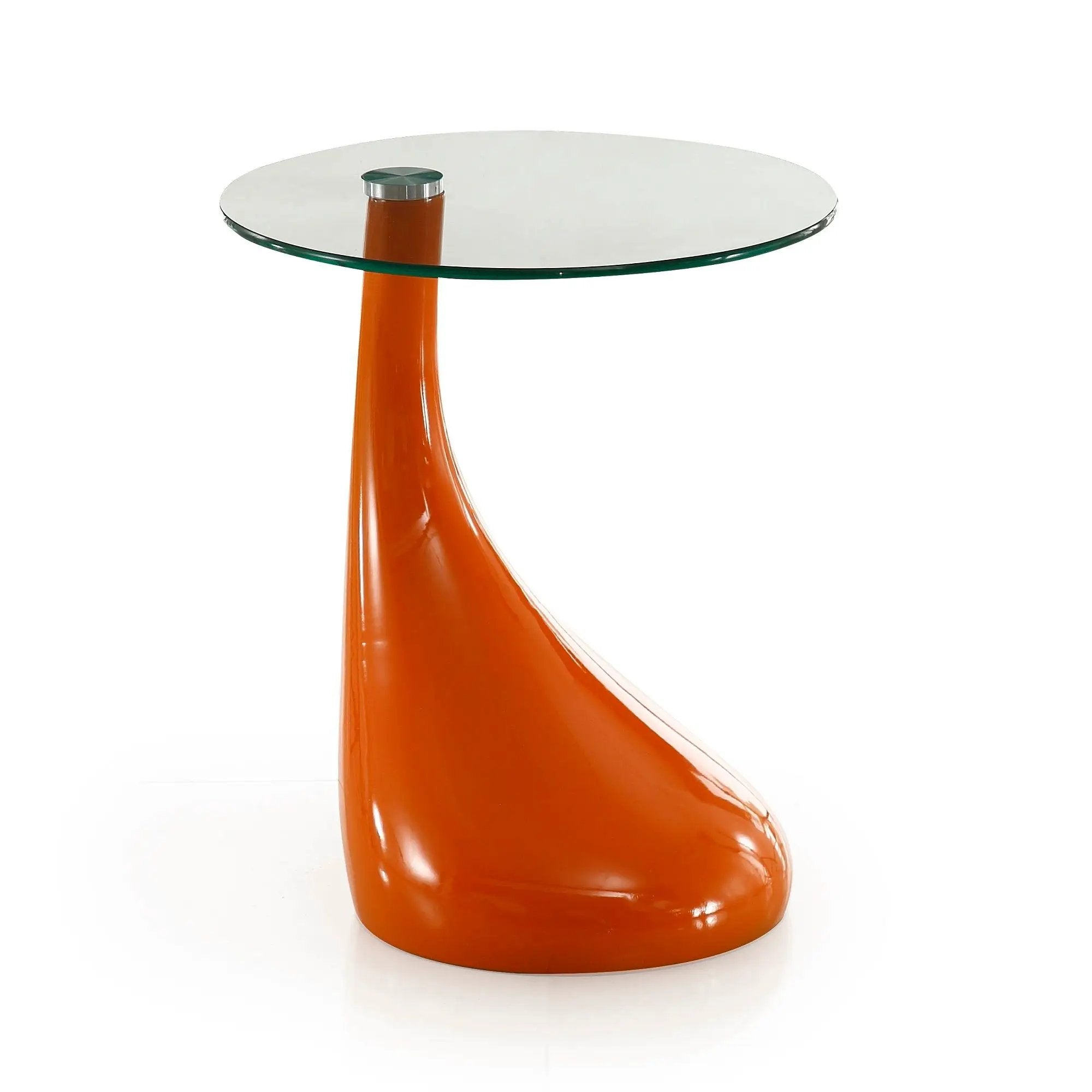 Lava - Accent Table With Curved Base by HouseOfZazla