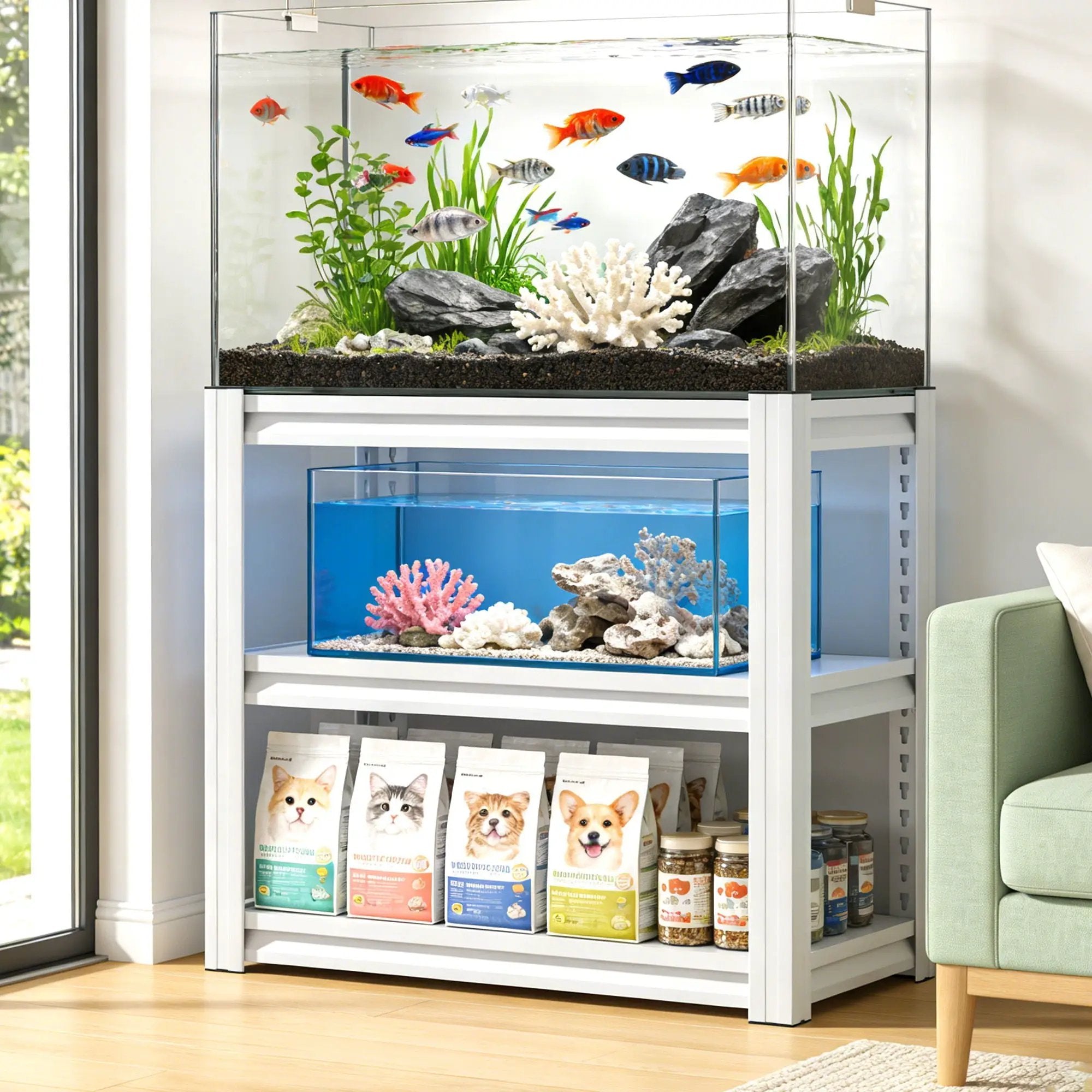 Fish Tank Stand by Unique Piece Furniture