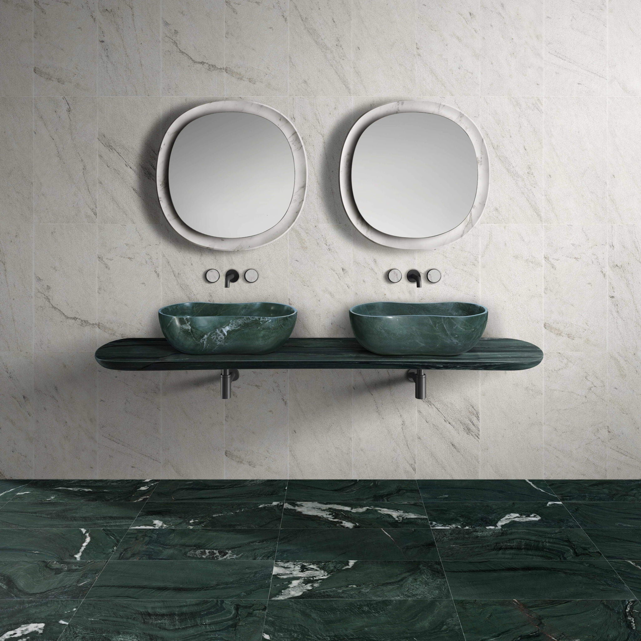 Bathroom Vessel Sink With Wavy Design by HouseOfZazla