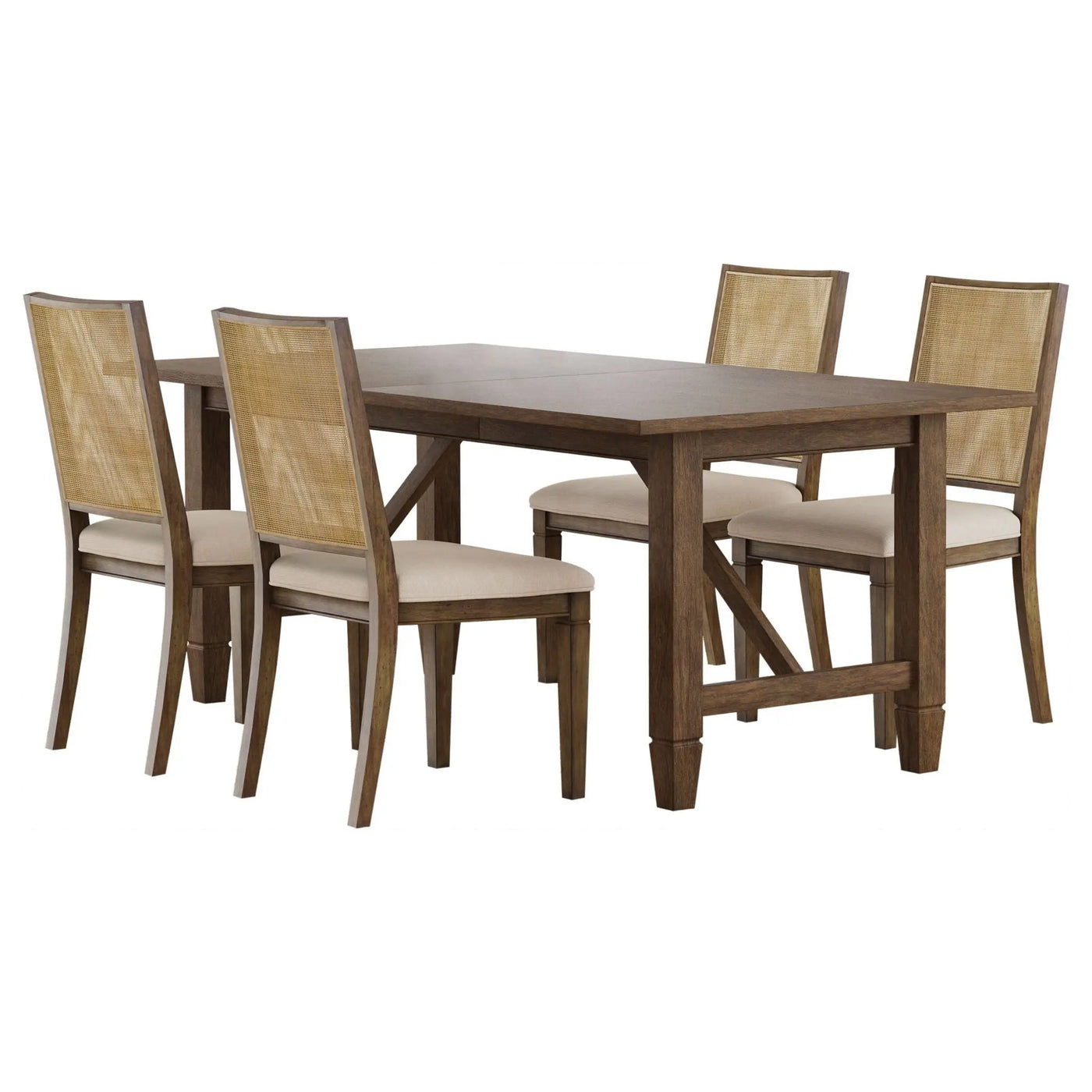 Jamie - Rectangular Dining Table Set by HouseOfZazla