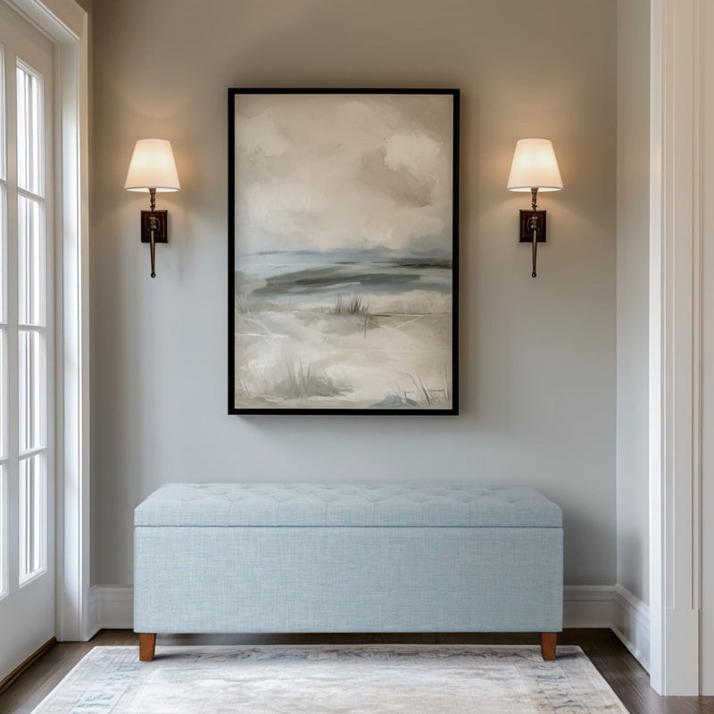 Shandra - Tufted Top Soft Close Storage Bench by HouseOfZazla